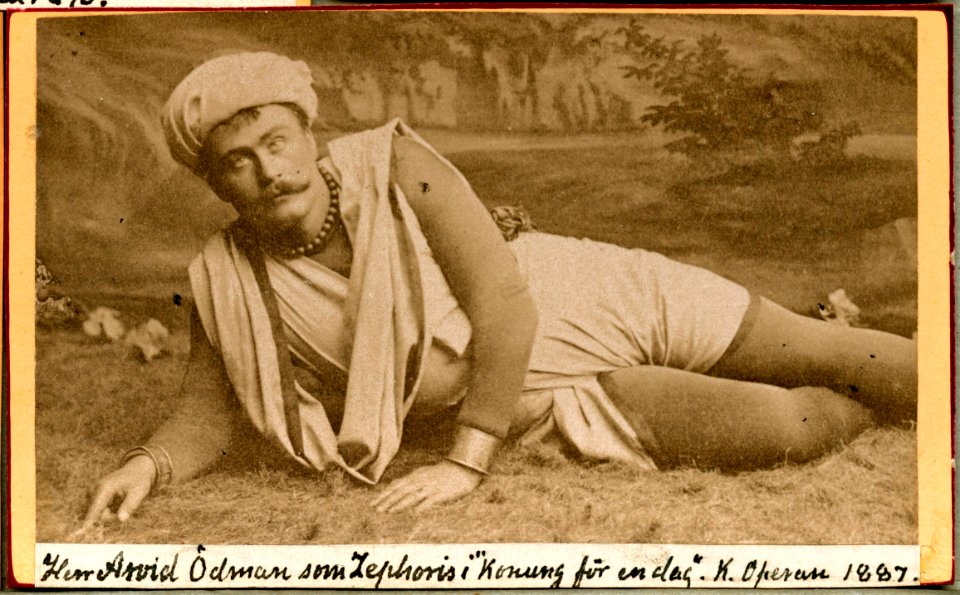 Arvid Ödmann, rollporträtt - SMV - H9 112