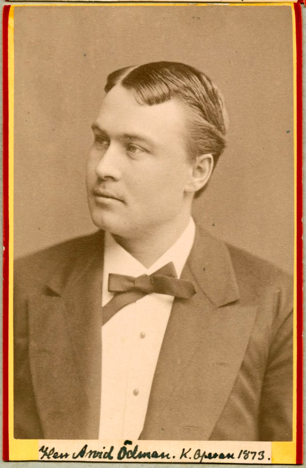 Arvid Ödmann, porträtt - SMV - H9 095