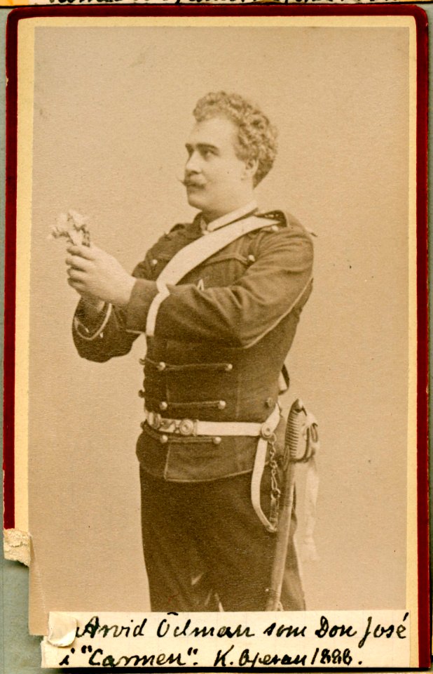 Arvid Ödmann, rollporträtt - SMV - H9 104