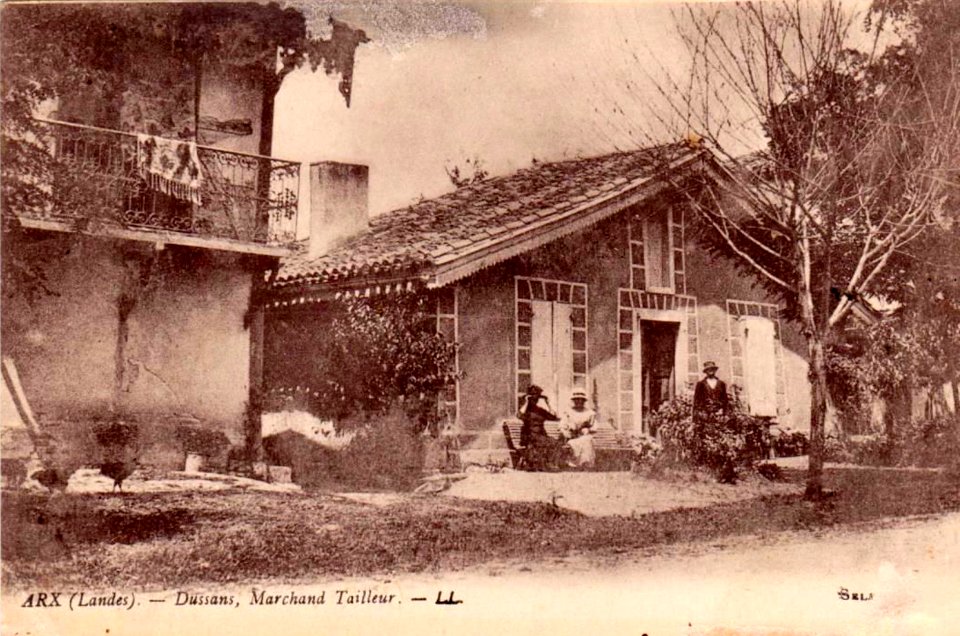 Arx (Landes) - Dussans, marchand tailleur