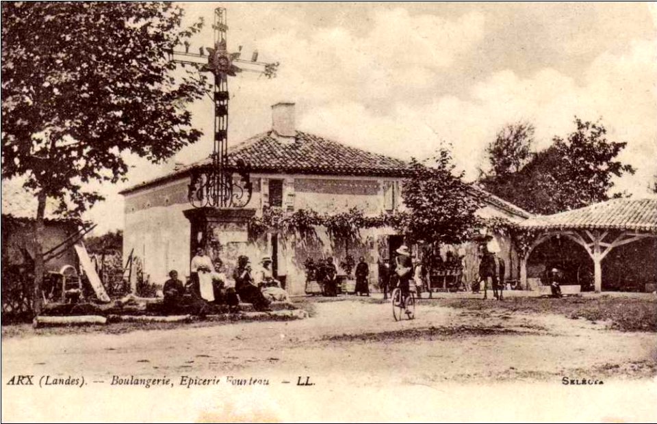 Arx (Landes) - Fourteau, boulangerie, épicerie