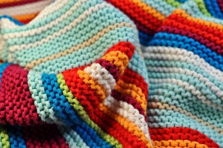 Fabric warm knitwear photo