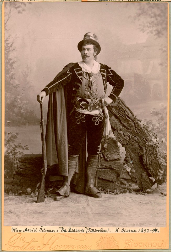 Arvid Ödmann, rollporträtt - SMV - H9 099