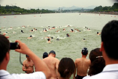 Sport swimming exercise
