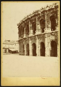 Arènes de Nîmes - J-A Brutails - Université Bordeaux Montaigne - 1338