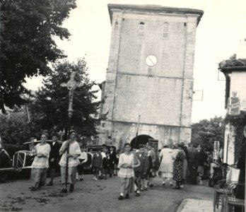 Ascain procession du 15 août 1938