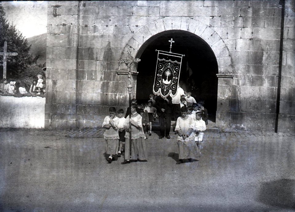 Ascain procession 1946