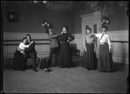 Askungen, Operan 1907. Repetition - SMV - KO020
