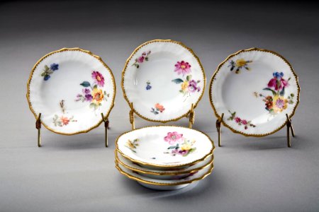 Askfat 6st. Danmark. Köpenhamn. Den Kongelige poresainsfabrik. 6927 - Hallwylska museet - 86774