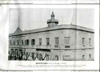 Asilo de Méndigos y Crónicos - Montevideo