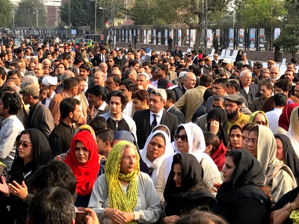 Asma Jahangir funeral 1