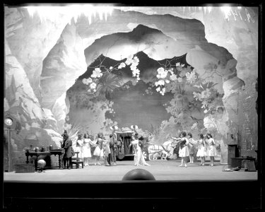 Askungen, Kungliga Operan 1907. Föreställningsbild - SMV - KO030