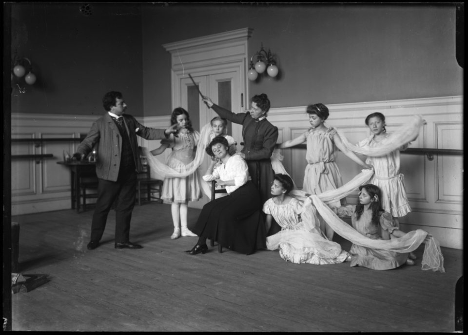 Askungen, Operan 1907. Repetition - SMV - KO022