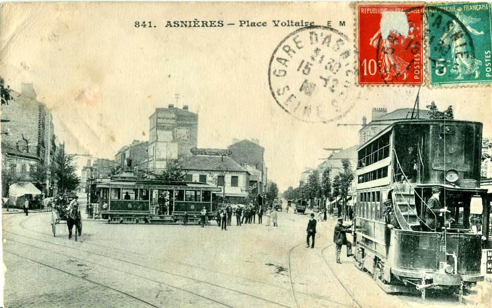ASNIERES - Place Voltaire