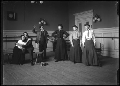 Askungen, Operan 1907. Repetition - SMV - KO019