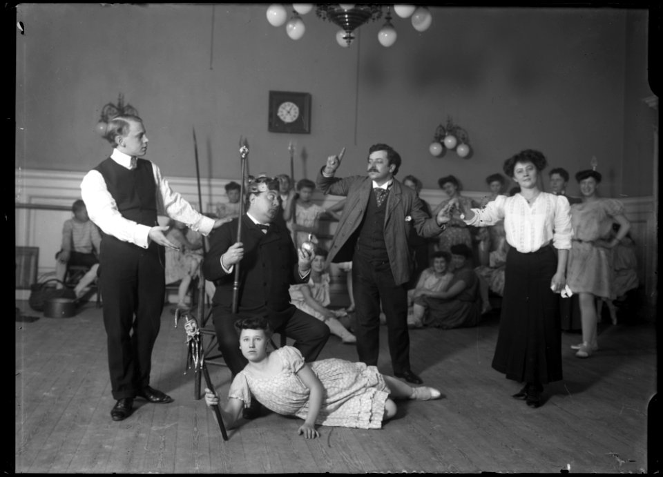 Askungen, Operan 1907. Repetition - SMV - KO023