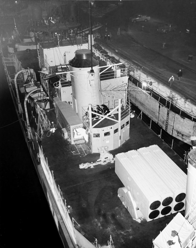 ASROC launcher of USS Herbert J. Thomas (DD-833) in 1965