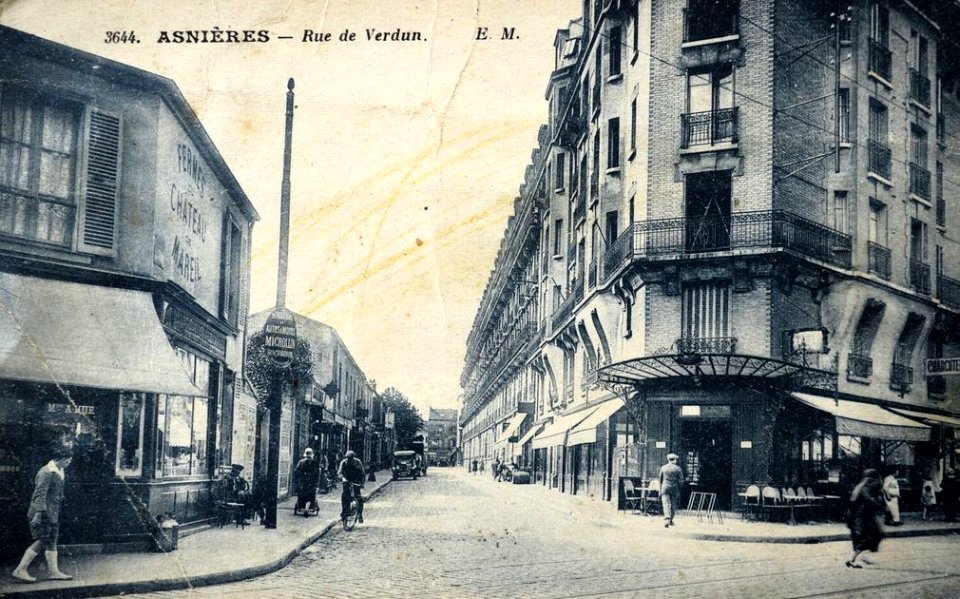 Asnières-sur-Seine.Rue de Verdun