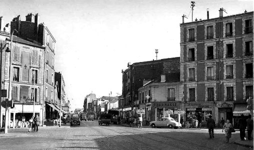 Asnieres.Carrefour des Quatre-Routes