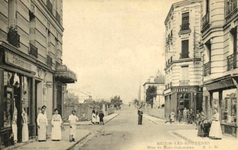 Asnières.Bécon-les-Bruyères.Rue de Bois-Colombes