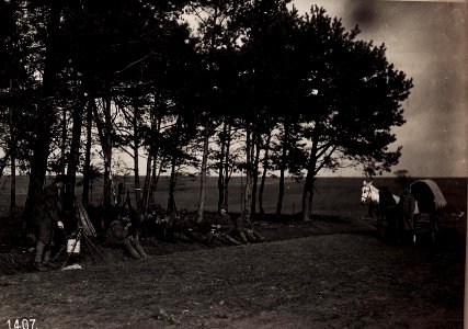 Ass.Löwy bei der Arbeit in Batijow, (Kriegsvermessung.Nr, 4.) (Rast.) 1-III.1918. (BildID 15712879)