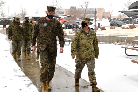 Assistant commandant, other top USMC leaders get look at USSPACECOM capabilities (2)