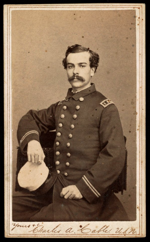 Assistant Paymaster Charles A. Cable of U.S. Navy in uniform) - C.D. Fredricks & Co., 587 Broadway, New York LCCN2016647912