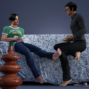 Relationship dispute discussion