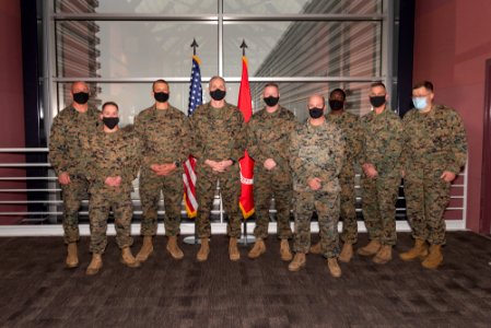 Assistant commandant, other top USMC leaders get look at USSPACECOM capabilities (5)