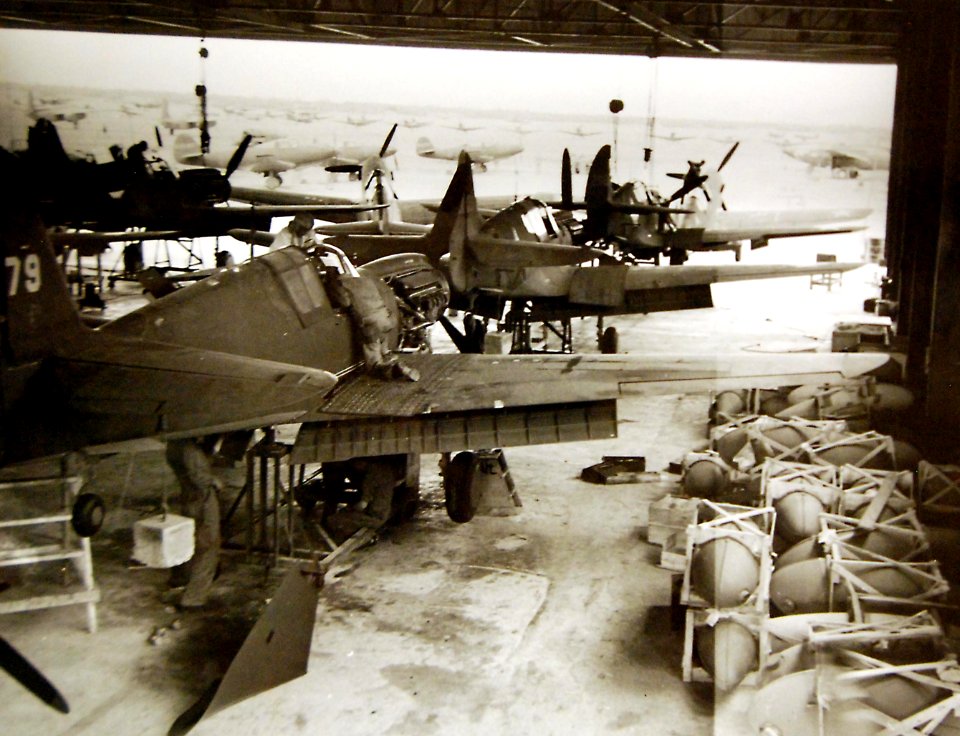 Assembly plant in Iran for American fighter warplanes destined for Russia, 1943 (27167675840)
