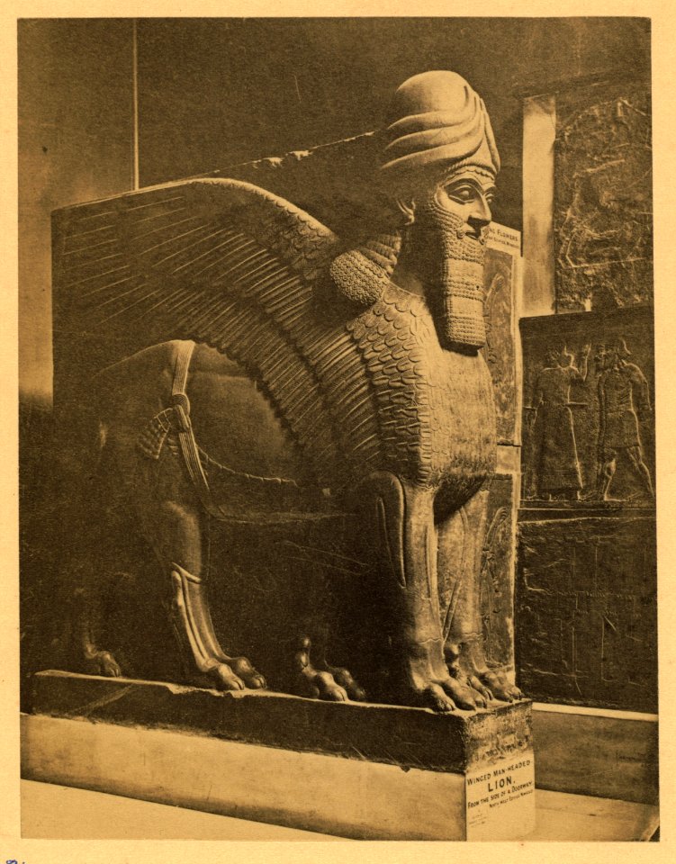 Assyria - Portal Guardian from Nimroud. British Museum LCCN2004674282