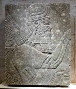 Assyrian Winged deities 1 Kimbell