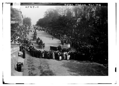 Astor Funeral - N.Y. LCCN2014692006