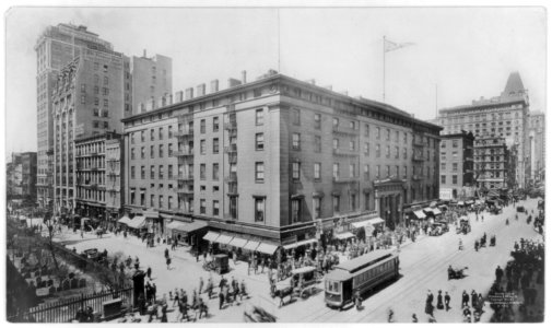 Astor House, Broadway & Vesey St., N.Y.C. LCCN2005678016