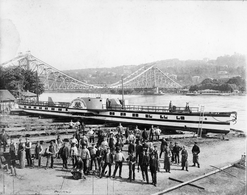 Astillero en blasewitz bella época dresde