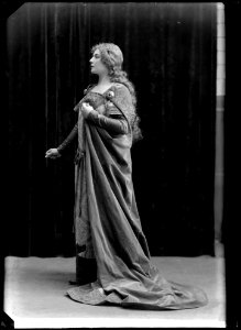 Astri Torsell as Cordelia in Kung Lear at Dramaten 1908 - SMV - GT037