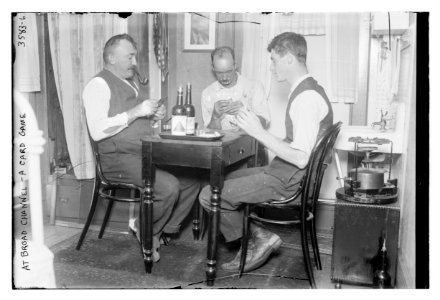 At Broad Channel - a card game LCCN2014699785