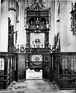 Astronomische Uhr in der Marienkirche - 1870-80