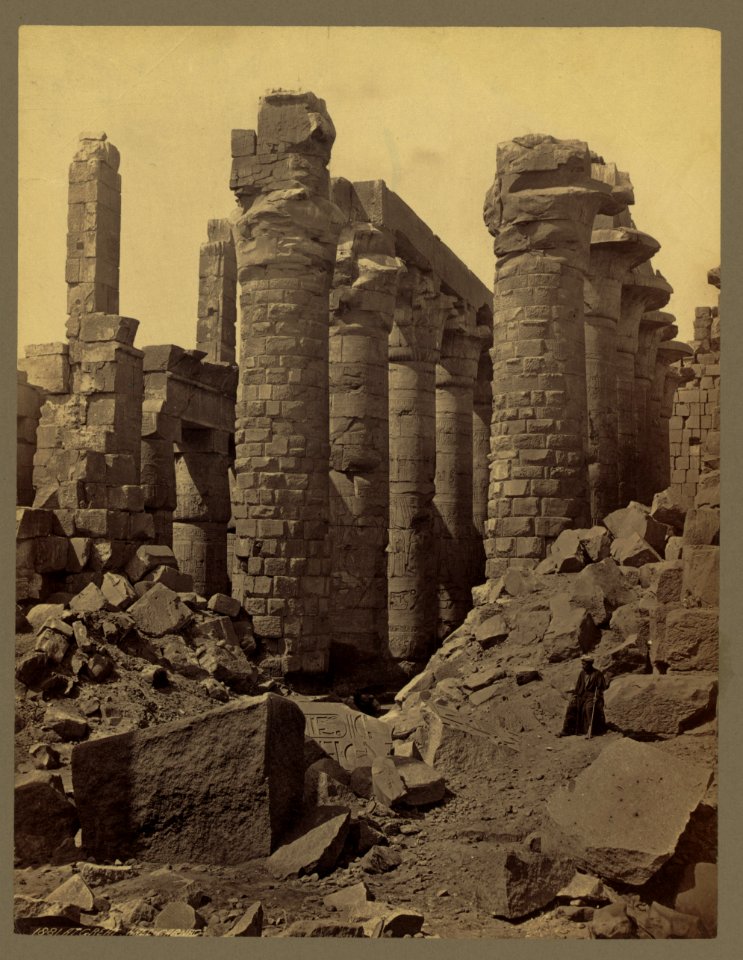 At Great Hall. Carnac LCCN2004672035