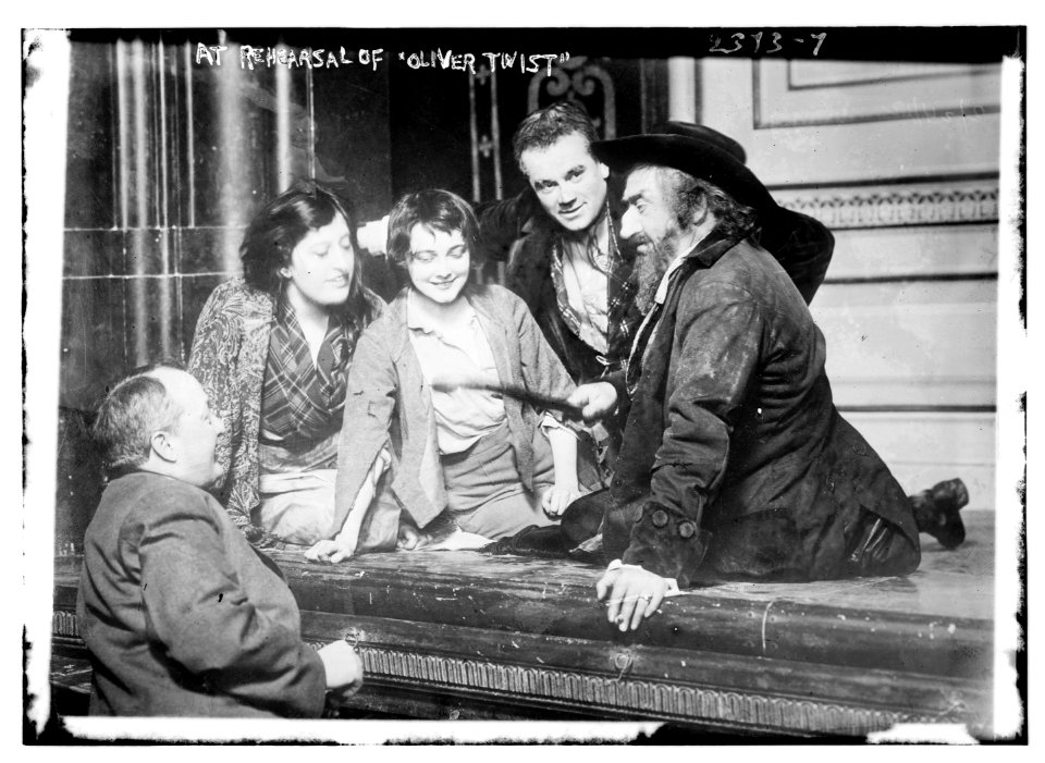 At rehearsal of OLIVER TWIST LCCN2014690184