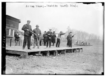 At the Traps, Travers Island LCCN2014689401
