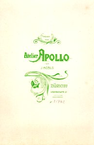 Atelier Apollo Zürich Revers