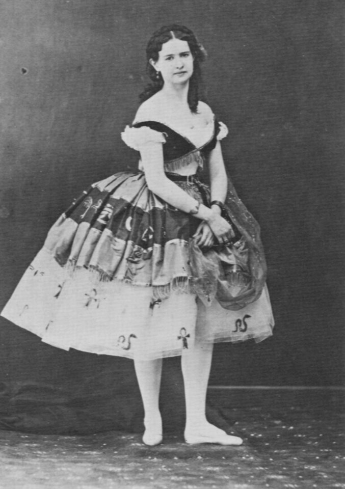 Atelier Nadar - Marie Sergejewna Petipa (1836-1882), Tänzerin (Zeno Fotografie)