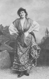 Atelier Nadar - Emma Calvé (1858-1942), Sängerin, in »Carmen« (Zeno Fotografie)