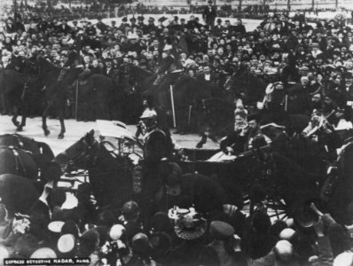 Atelier Nadar - Nikolaj II. (1868-1918), Zar von Russland 1894-1917, bei einem Besuch in Paris (Zeno Fotografie)