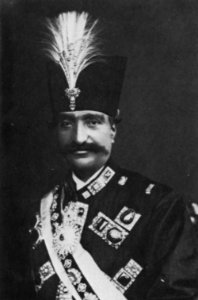 Atelier Nadar - Naser Od Din (1831-1896), Schah von Persien seit 1848 (Zeno Fotografie)