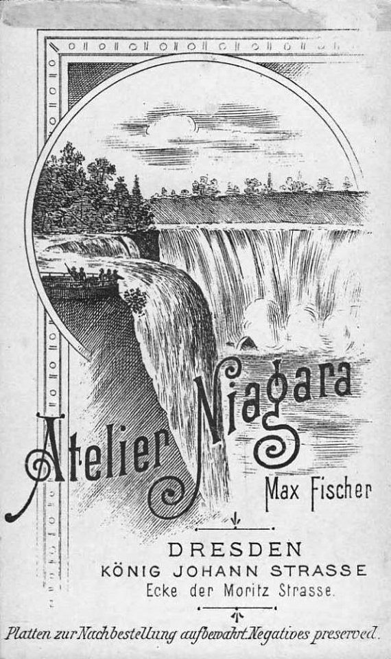 Atelier Niagara Max Fischer bella época Dresde