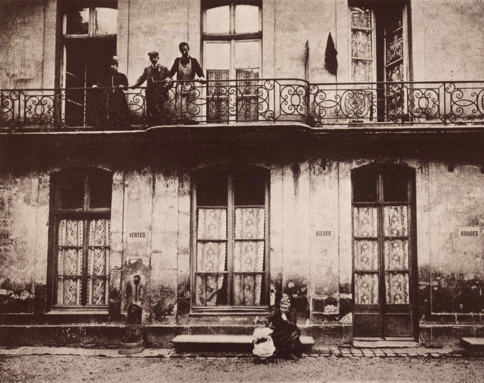 Atget, Eugène - Alte Häuser, alte Straßen, pittoreske Ansichten, Rue Saint-Sauveur (Zeno Fotografie)