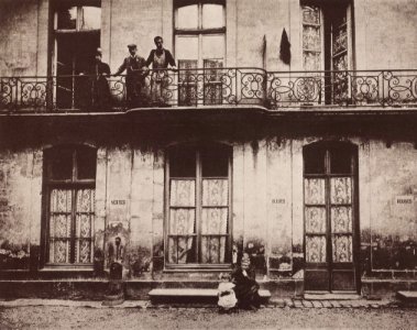 Atget, Eugène - Alte Häuser, alte Straßen, pittoreske Ansichten, Rue Saint-Sauveur (Zeno Fotografie)