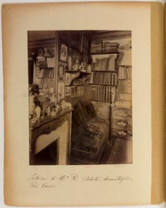 Atget Intérieur de M. R. artiste dramatique rue Vavin